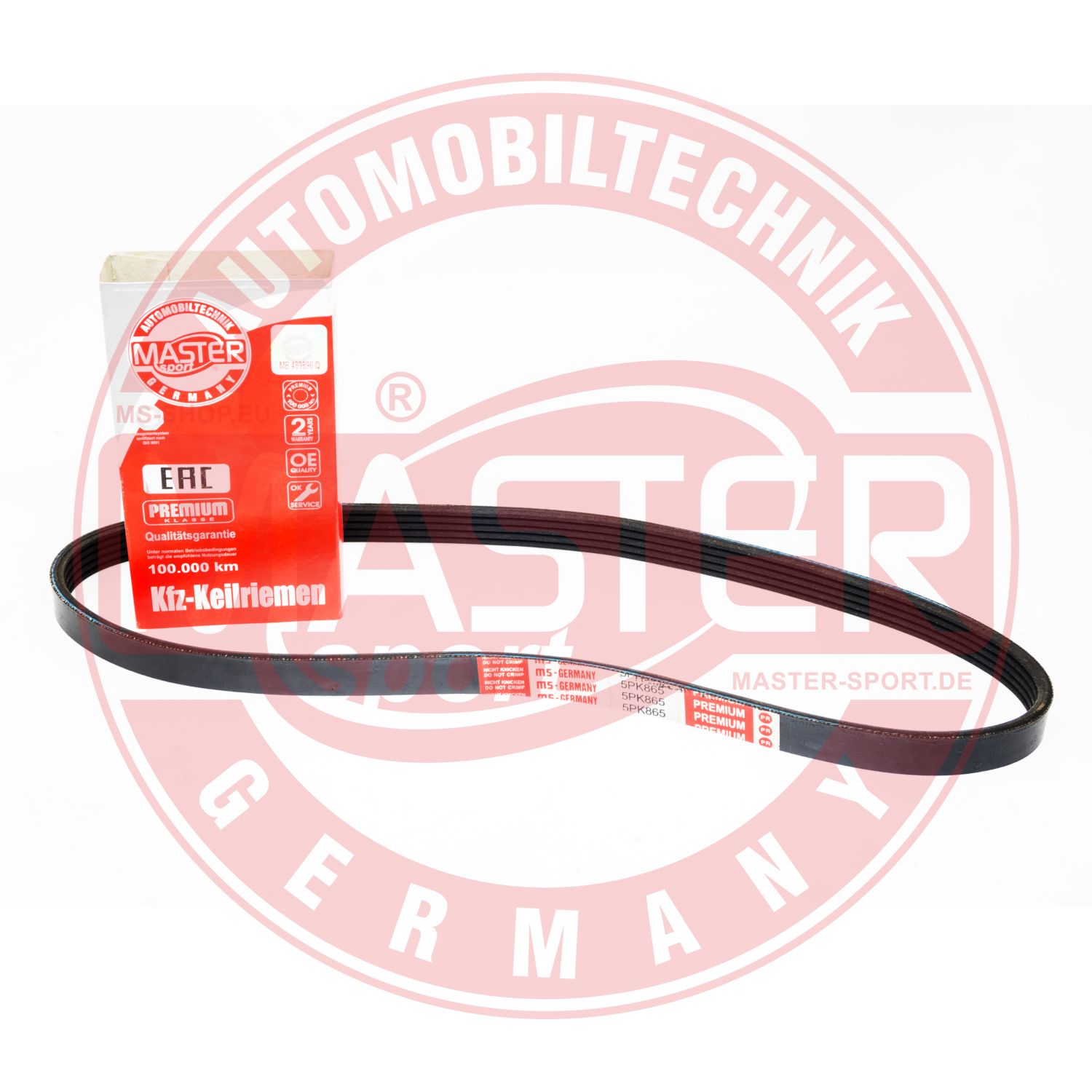 Curea transmisie cu caneluri MASTERSPORT GERMANY 5PK860-PCS-MS